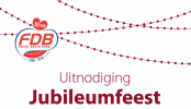 Aankondiging jubileumfeest FDB 30 jaar