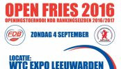 Opening nationaal dartseizoen in Leeuwarden