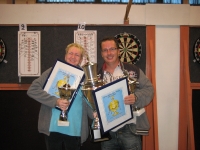 Friese kampioenen Mieke de Jong en Rick Hofstra 2011-2012